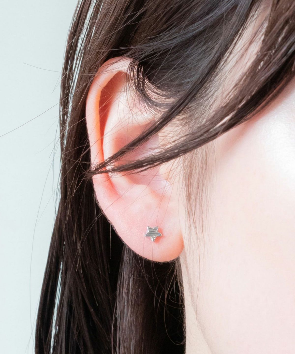 メタルスターシールピアス【Libre】