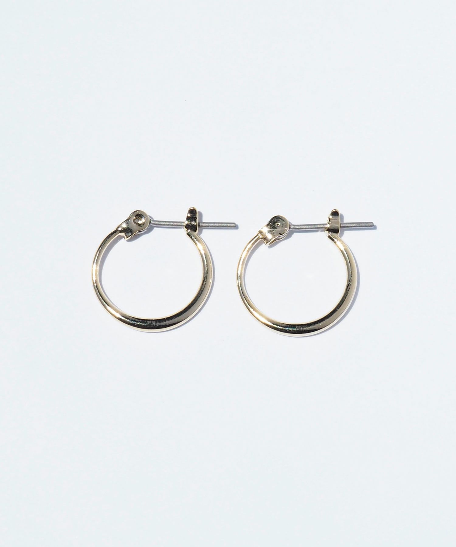 フープピュアチタンポストピアス(S)