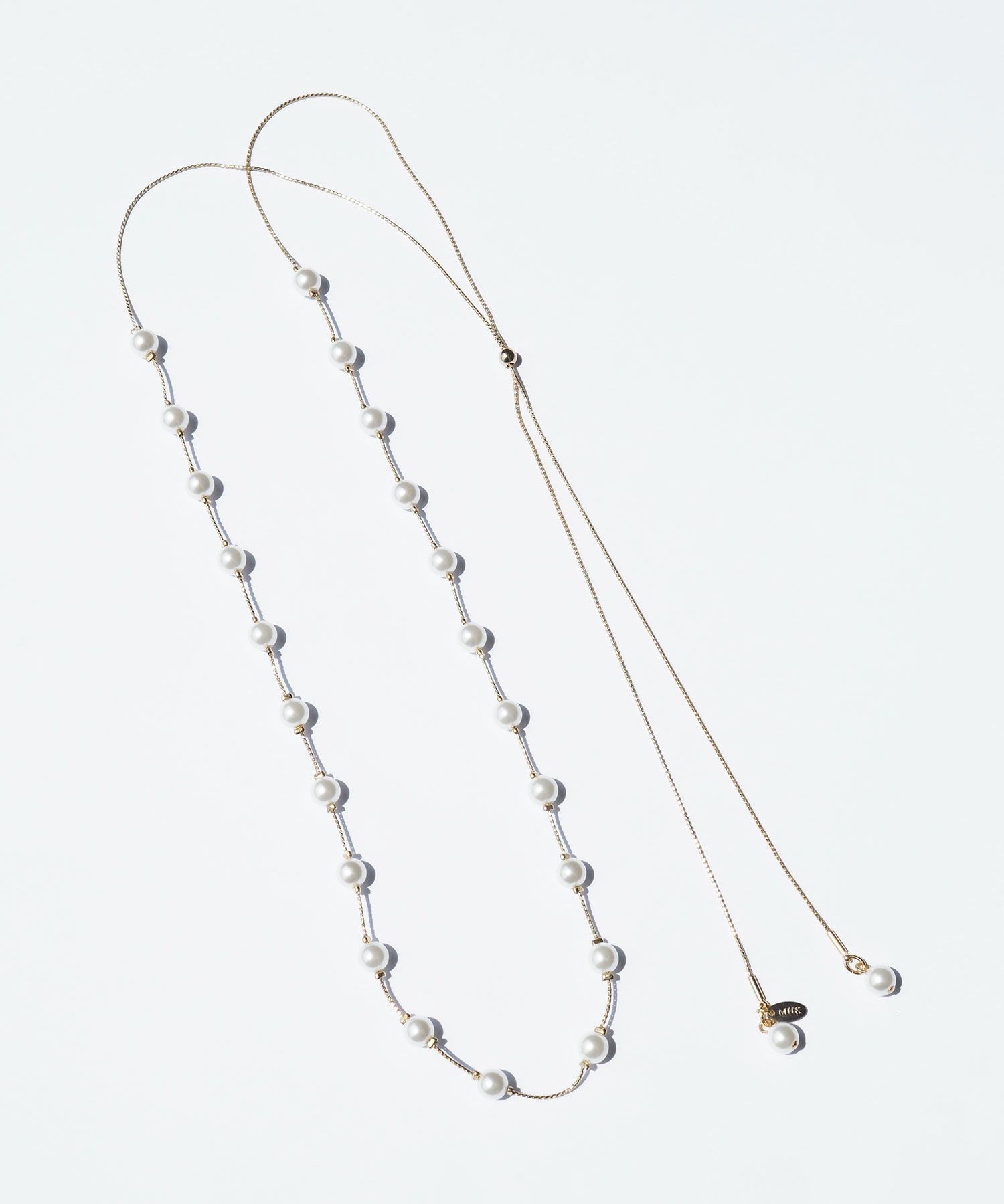 ステーションパールロングネックレス【MUK voyalibre】