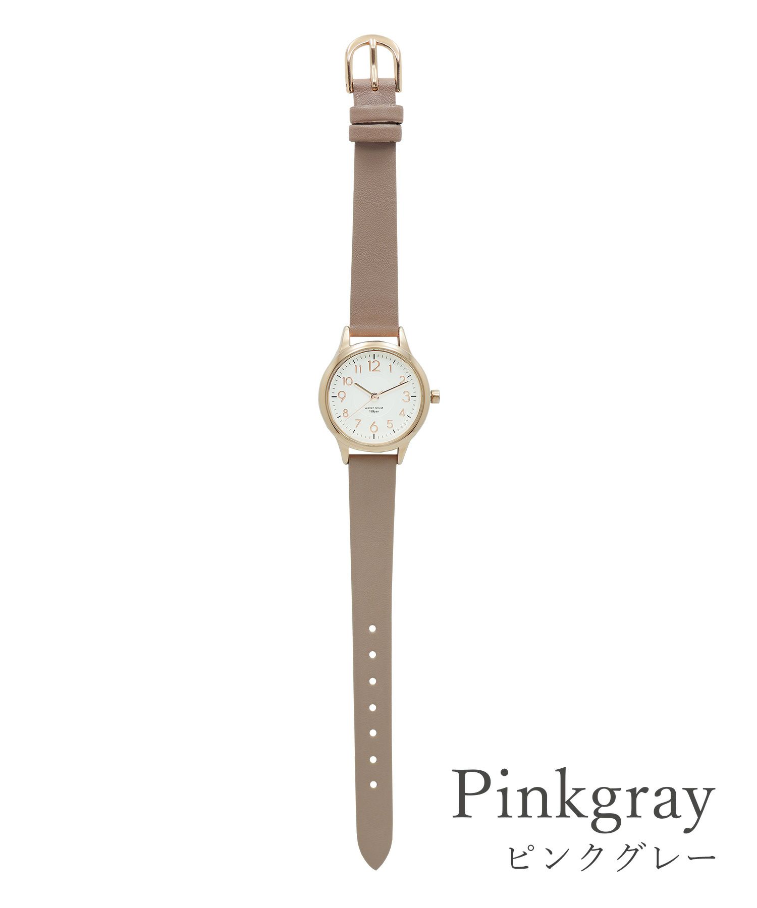 【日向坂46 齊藤京子さん着用】【10気圧防水】 レディースシンプルベルトウォッチ