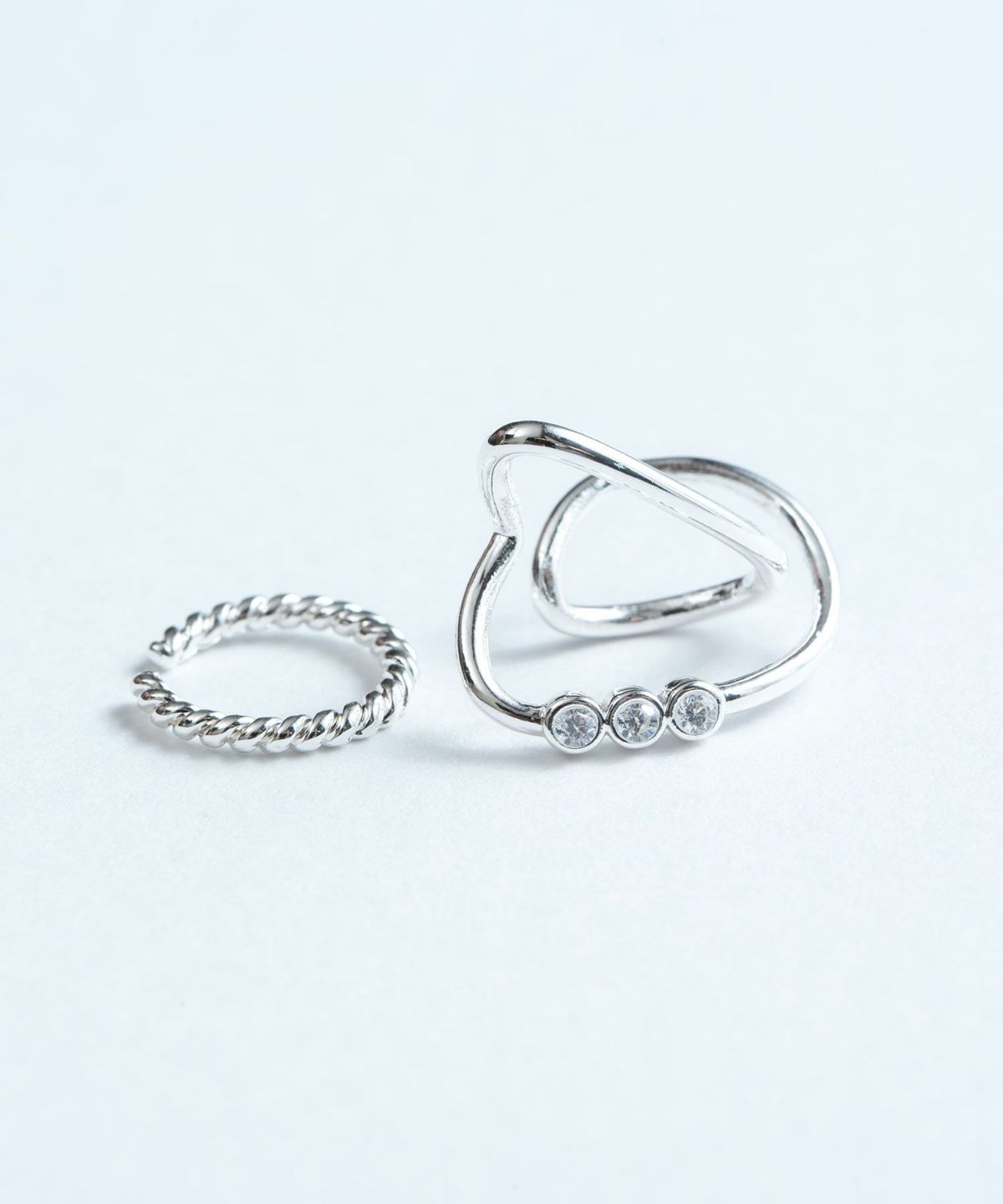 3setup リング　イヤカフ mimi33】ダイヤフープピアス[Object hoop-stainless-][UMU