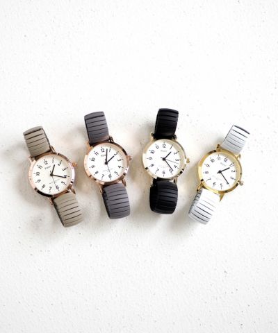 ブレス 3回ほど使用の美品です！ビジューブレス 10%off】【メディア着用】メタルビジューブレスレットウォッチ