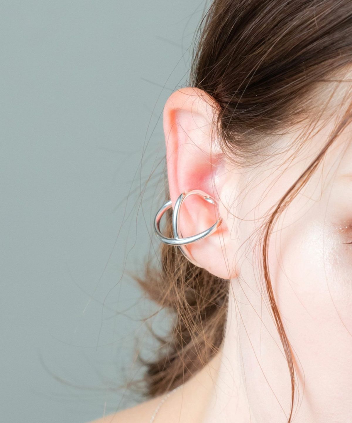 Cruce sv925 ear cuff【cucia SILVER】