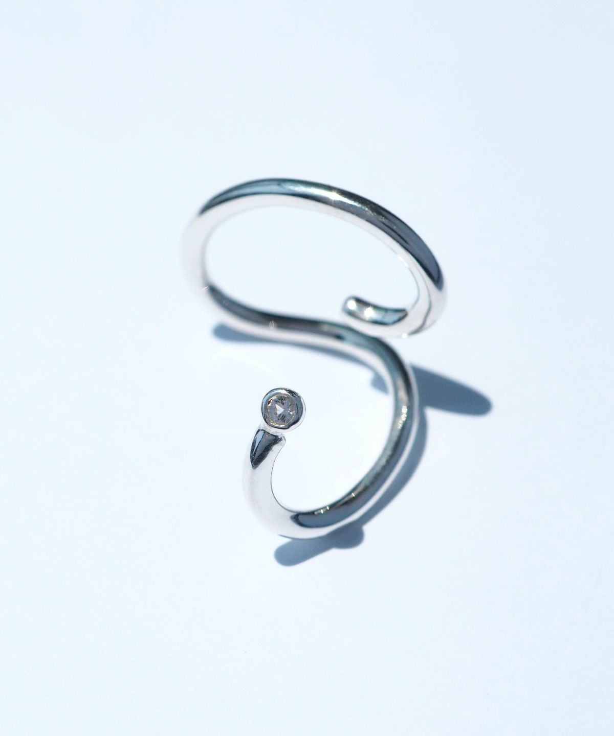 Wrap around sv925 ear cuff【cucia SILVER】