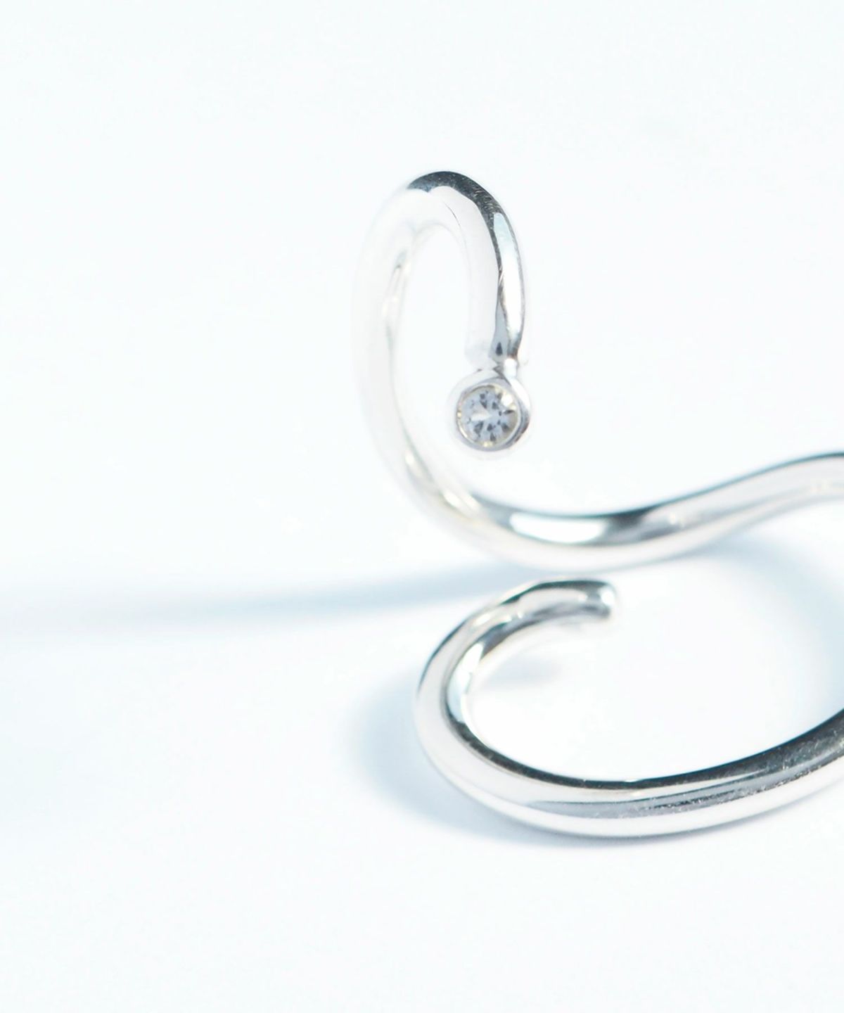 Wrap around sv925 ear cuff【cucia SILVER】