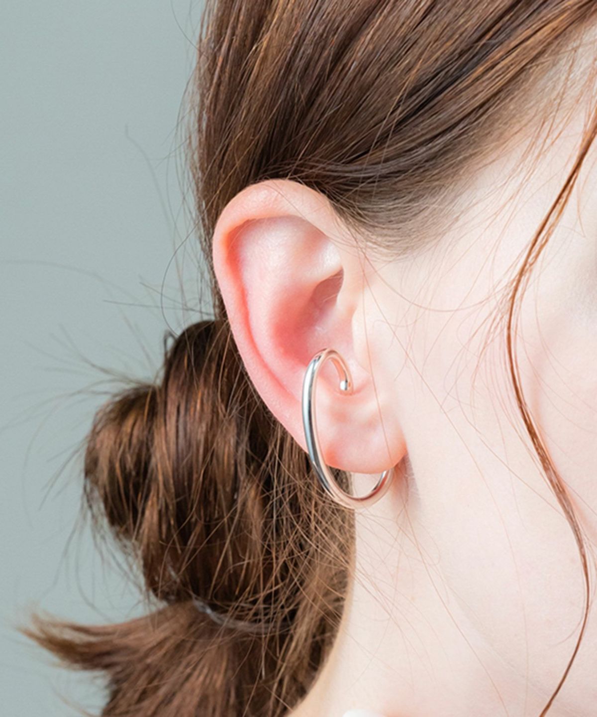 Ellipse sv925 ear cuff【cucia SILVER】