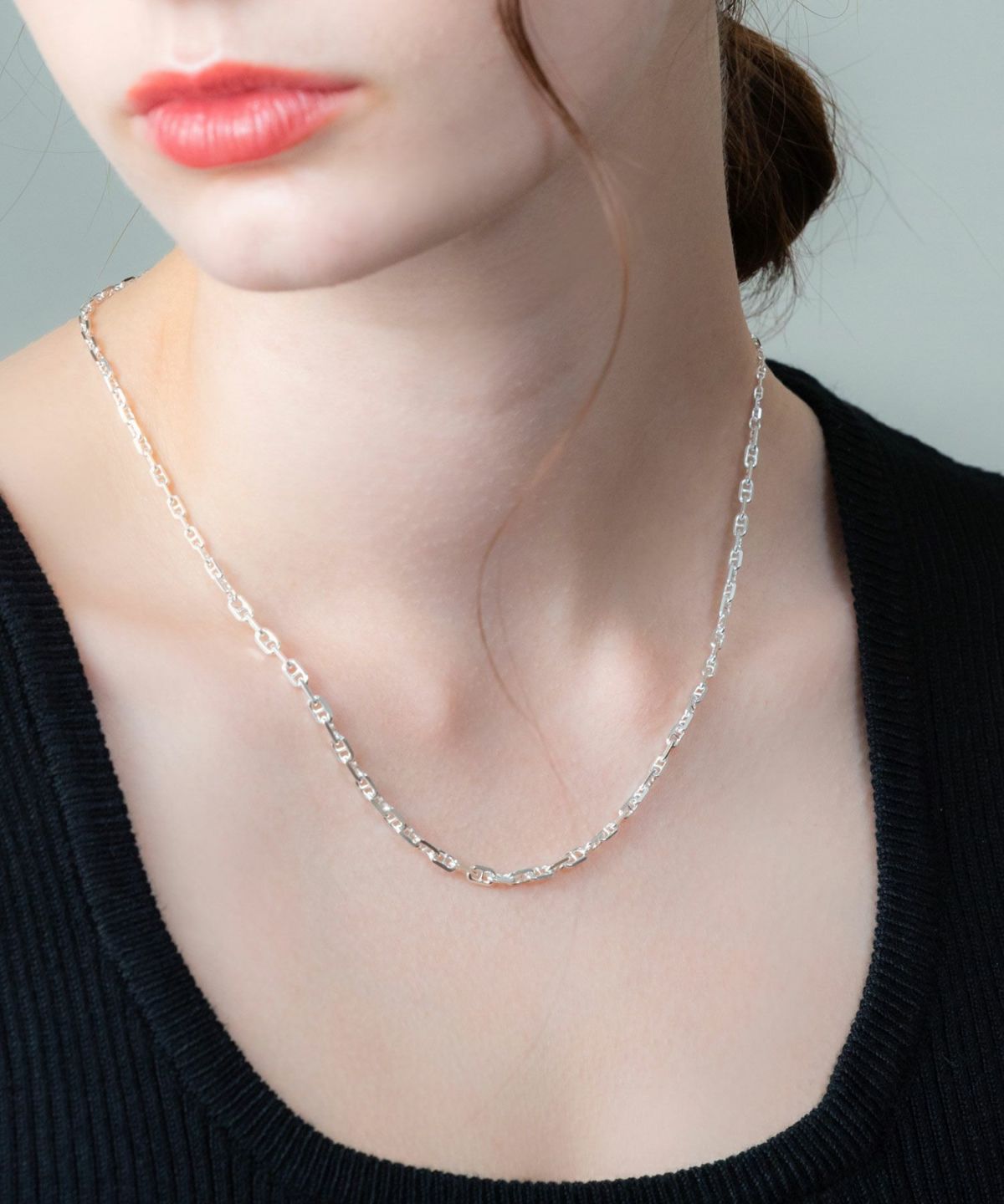 【公式】[sv925]Maritime chain SV925 necklace【cucia Silver】