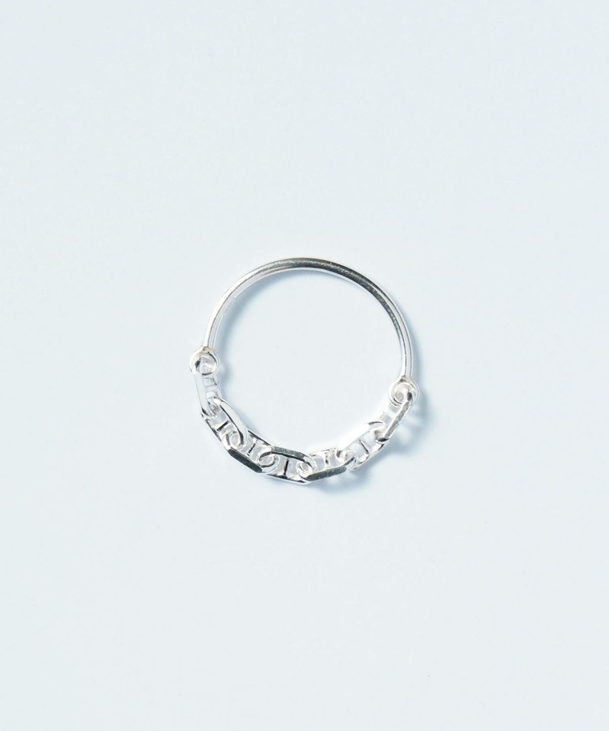 Half maritime chain sv925 ring【cucia SILVER】