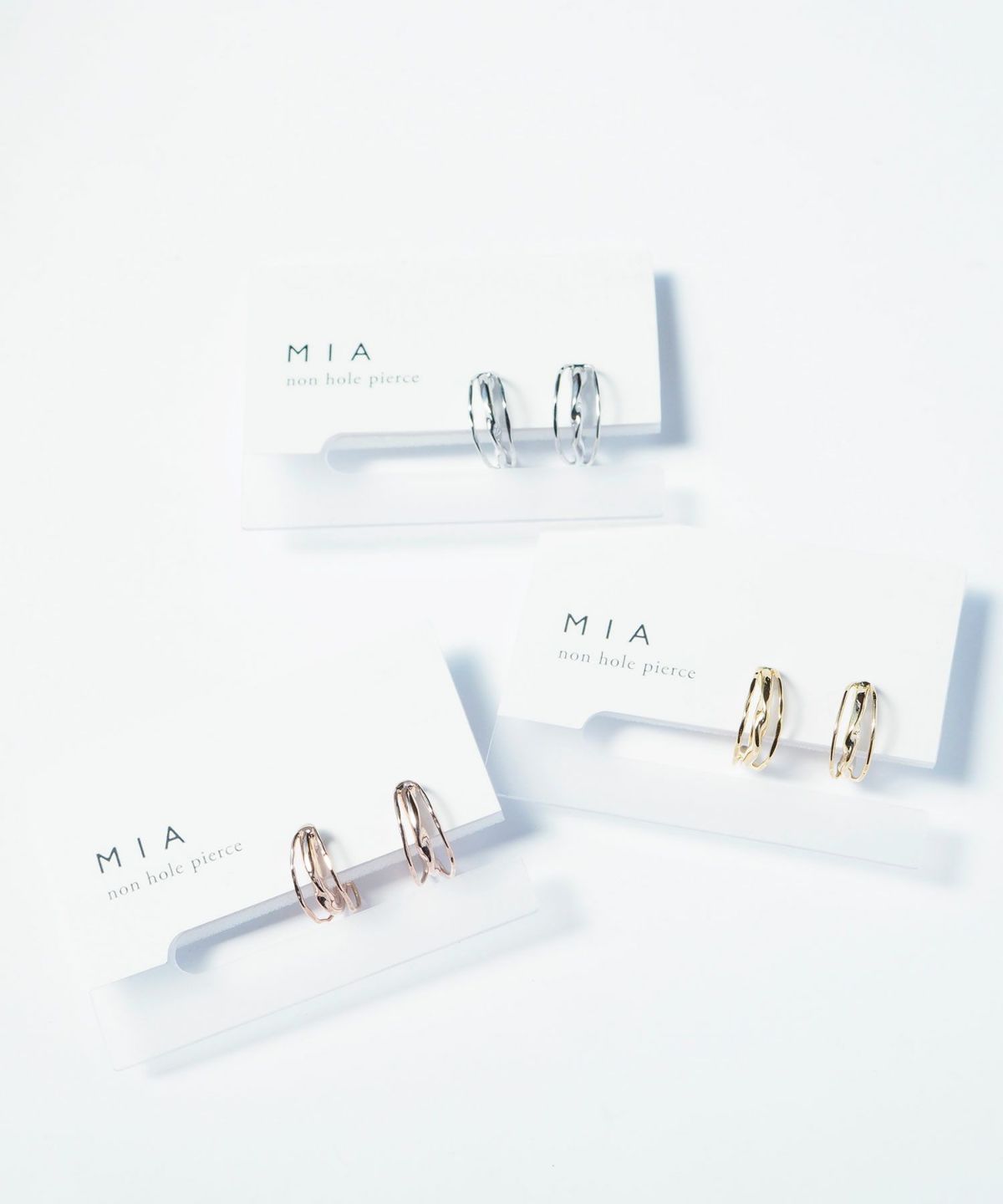 トリスリネアフープノンホールイヤリング | 【公式】MUK ONLINE SHOP