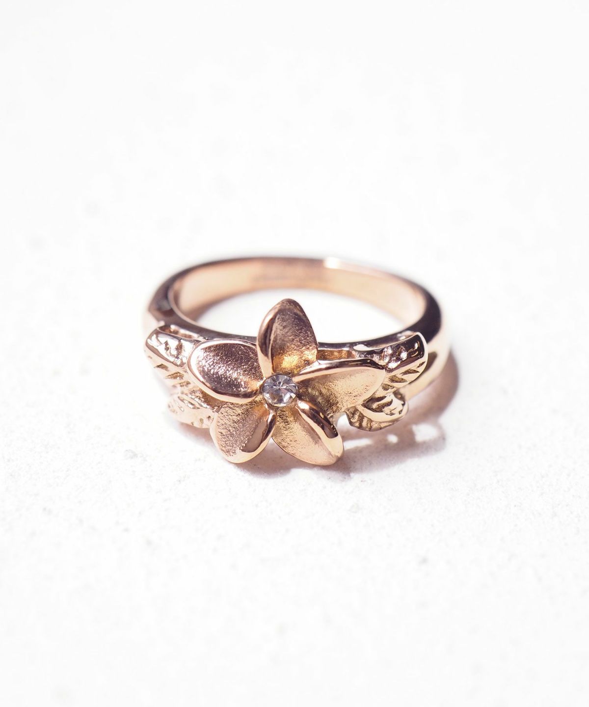 Plumeria Ring【Lino*Makana】