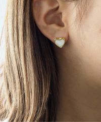 ライトピンクアゲート 3mm　ハートカット スタッドピアス サージカルステンレス new-1.jpg