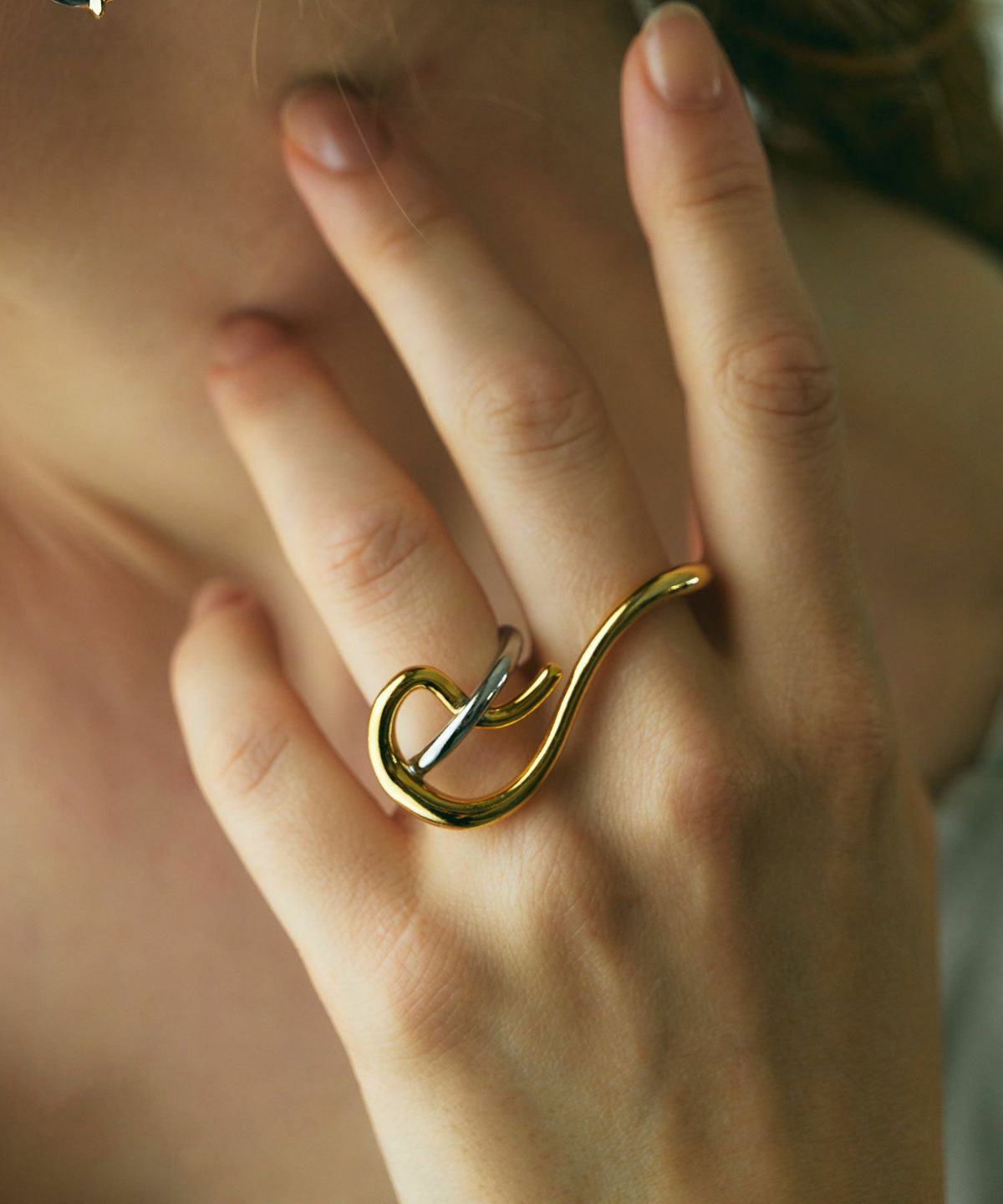 リドム　ダブルリング　ペンダント LIDNM / Llife ONLINE STORE / Llife DOUBLE RING PENDANT