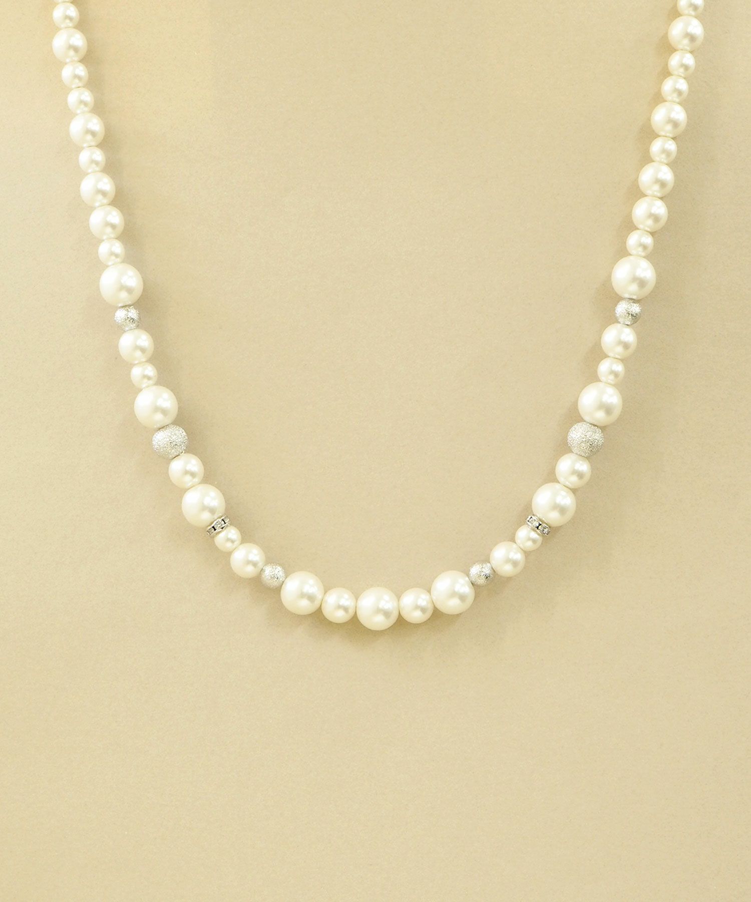 メタルボールミックスネックレス【MUK voyalibre】