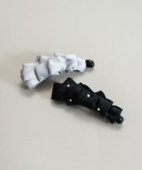 リボンパールドットバナナクリップ