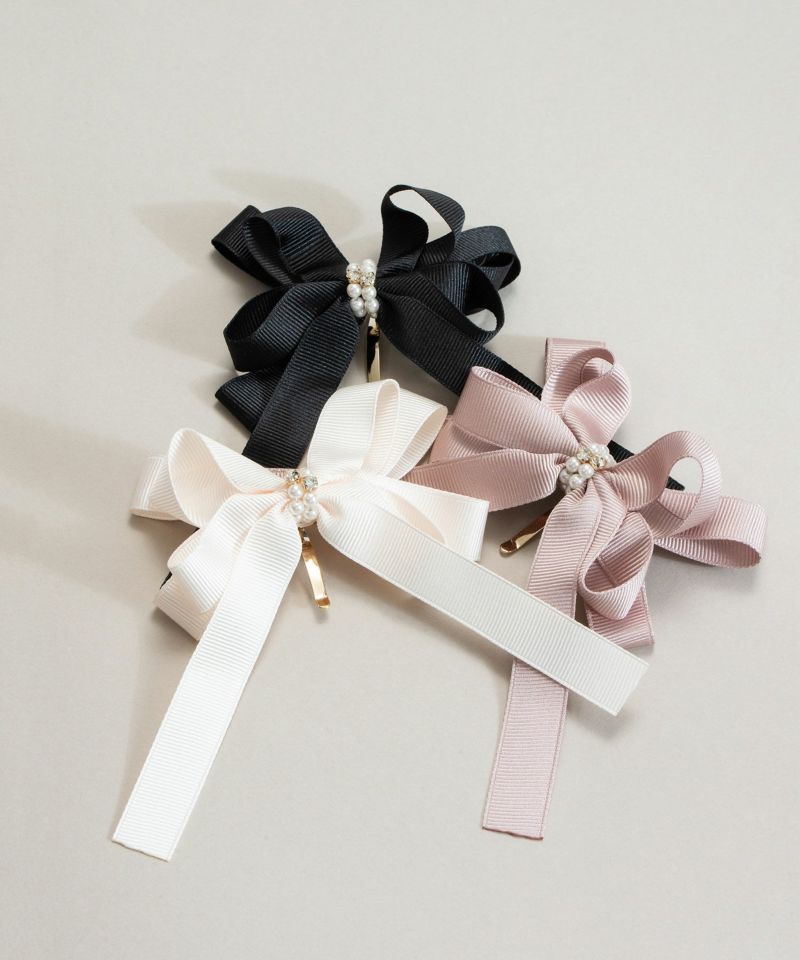 Cilsoie シルソワ　限定ポニーフック、リボン Branch coral pony hook（枝珊瑚のポニーフック） - cilsoie