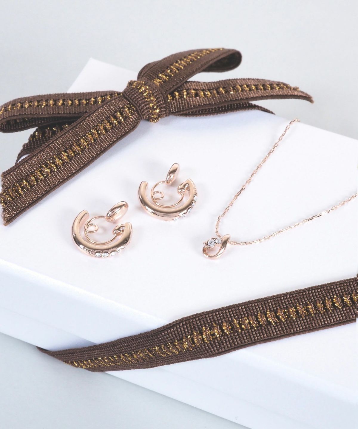 【web限定ギフトセット】イヤリング＆ネックレスクリスマスプレミアムセット