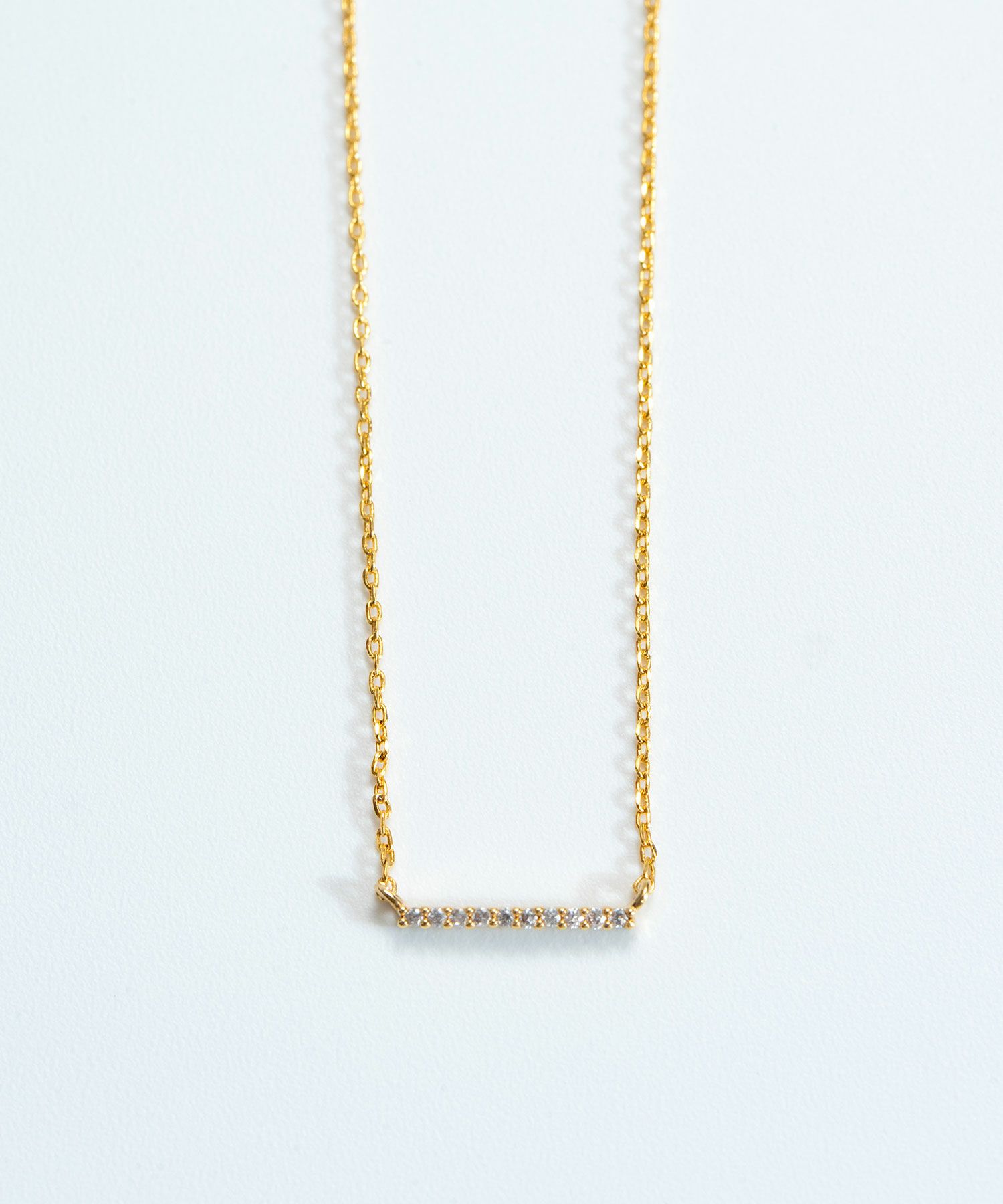 スティックトップキュービックジルコニアプチペンダント【MUK】