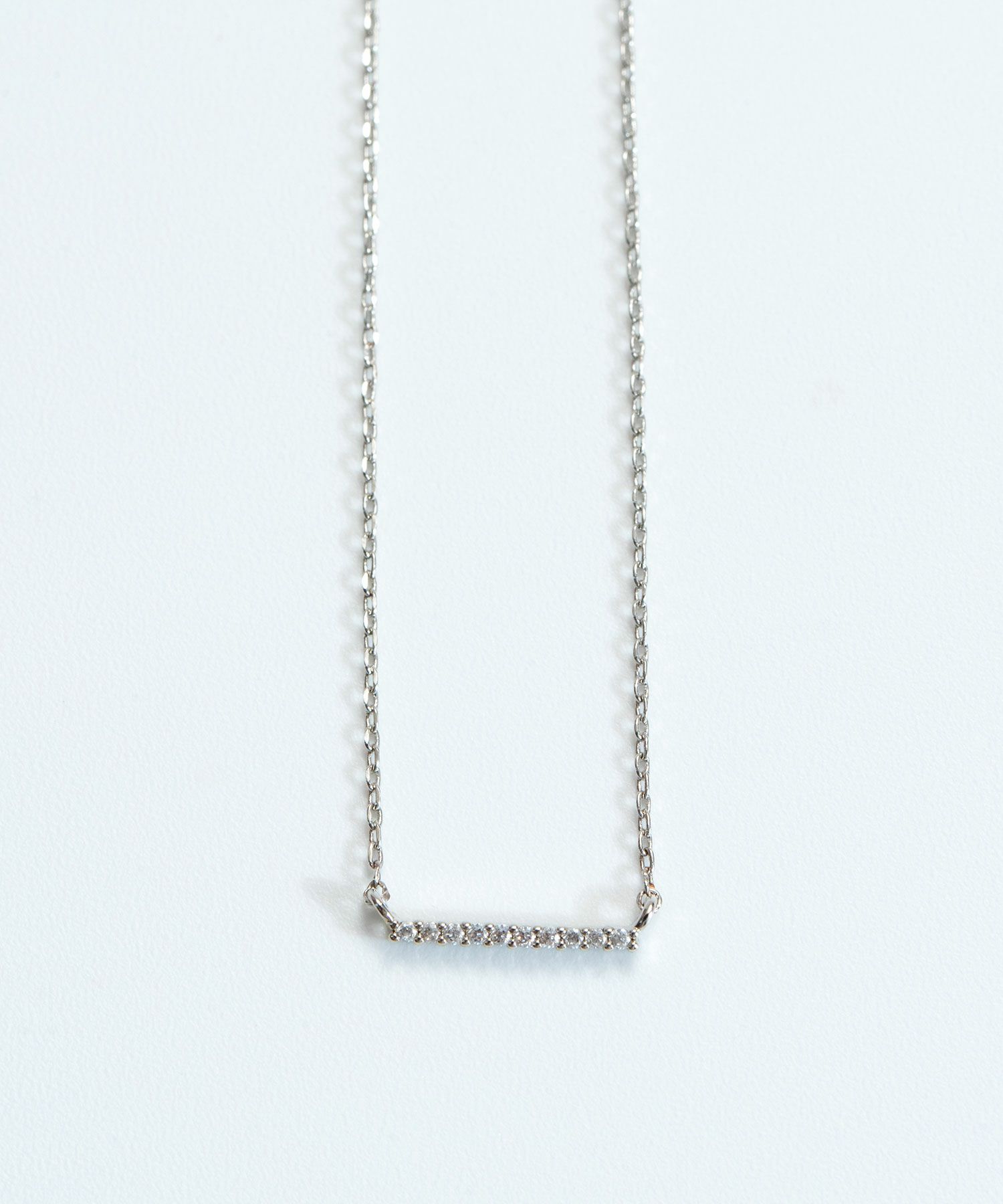 スティックトップキュービックジルコニアプチペンダント【MUK】