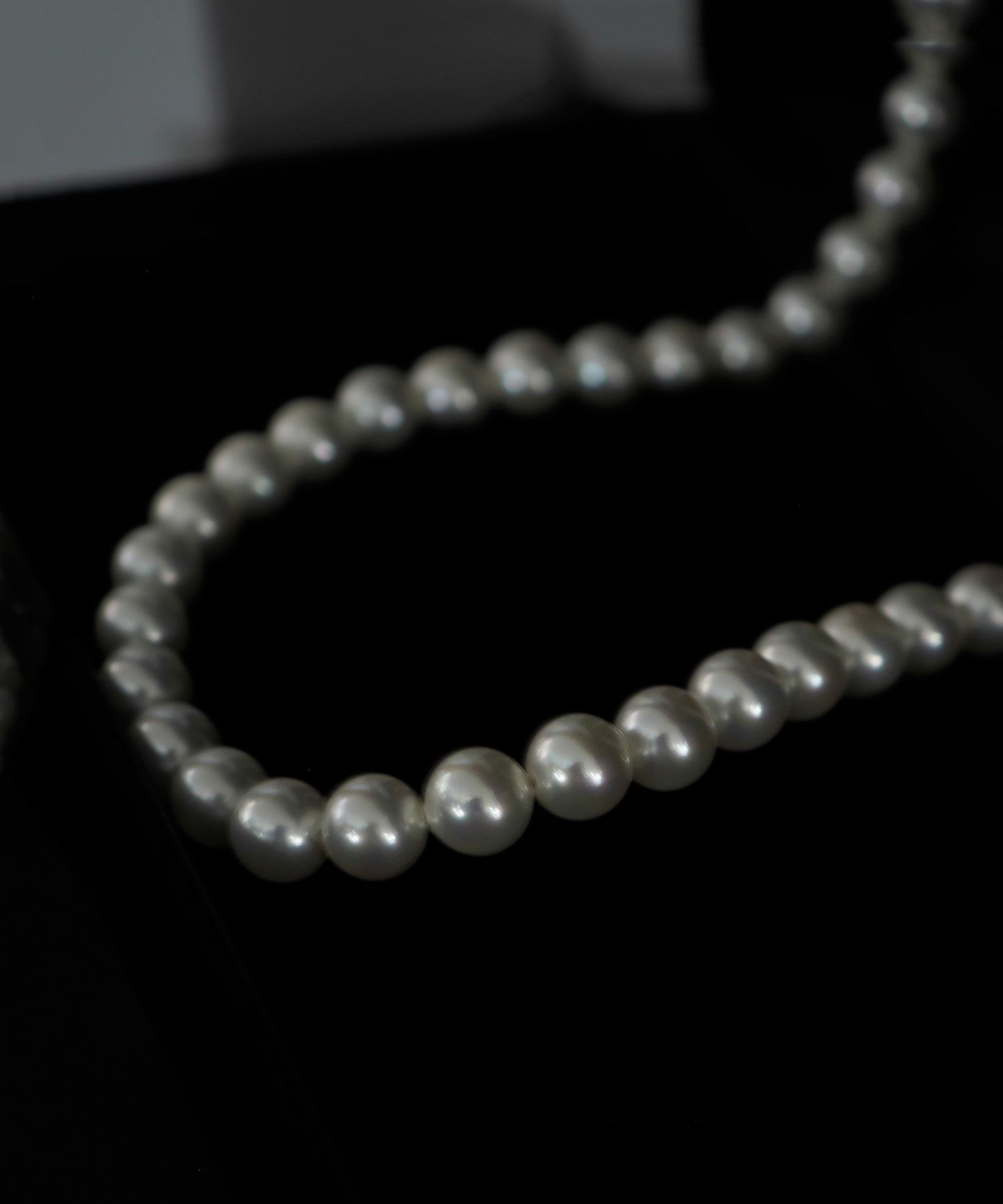 磨き貝パールネックレス(8mm/38cm)【JUNO PREMIUM】 | 【公式】MUK 
