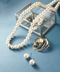 磨き貝パールネックレス(8mm/38cm)【JUNO PREMIUM】 | 【公式