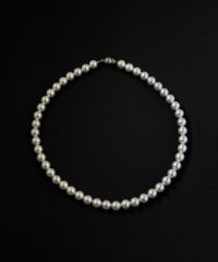 磨き貝パールネックレス(8mm/42cm)【JUNO PREMIUM】 | 【公式】MUK