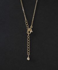 磨き貝パールサークルパヴェネックレス【JUNO PREMIUM】