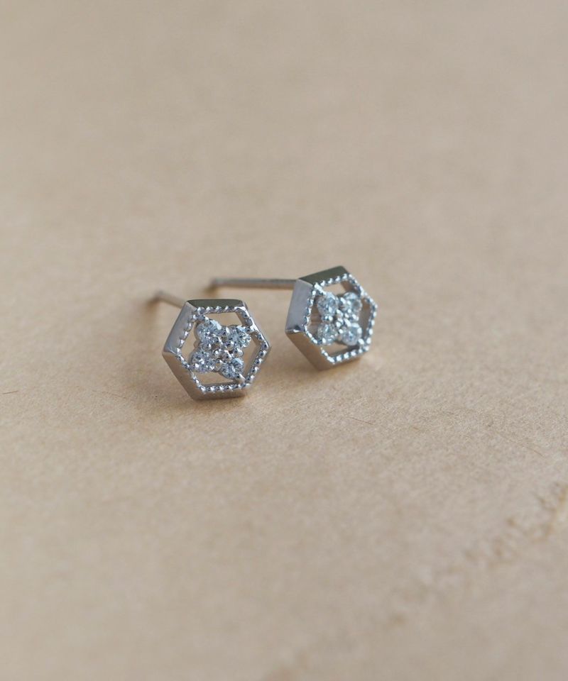 セカンドピアスにオススメ│K10 ダイヤモンド 軟骨ピアス – PICOLLET