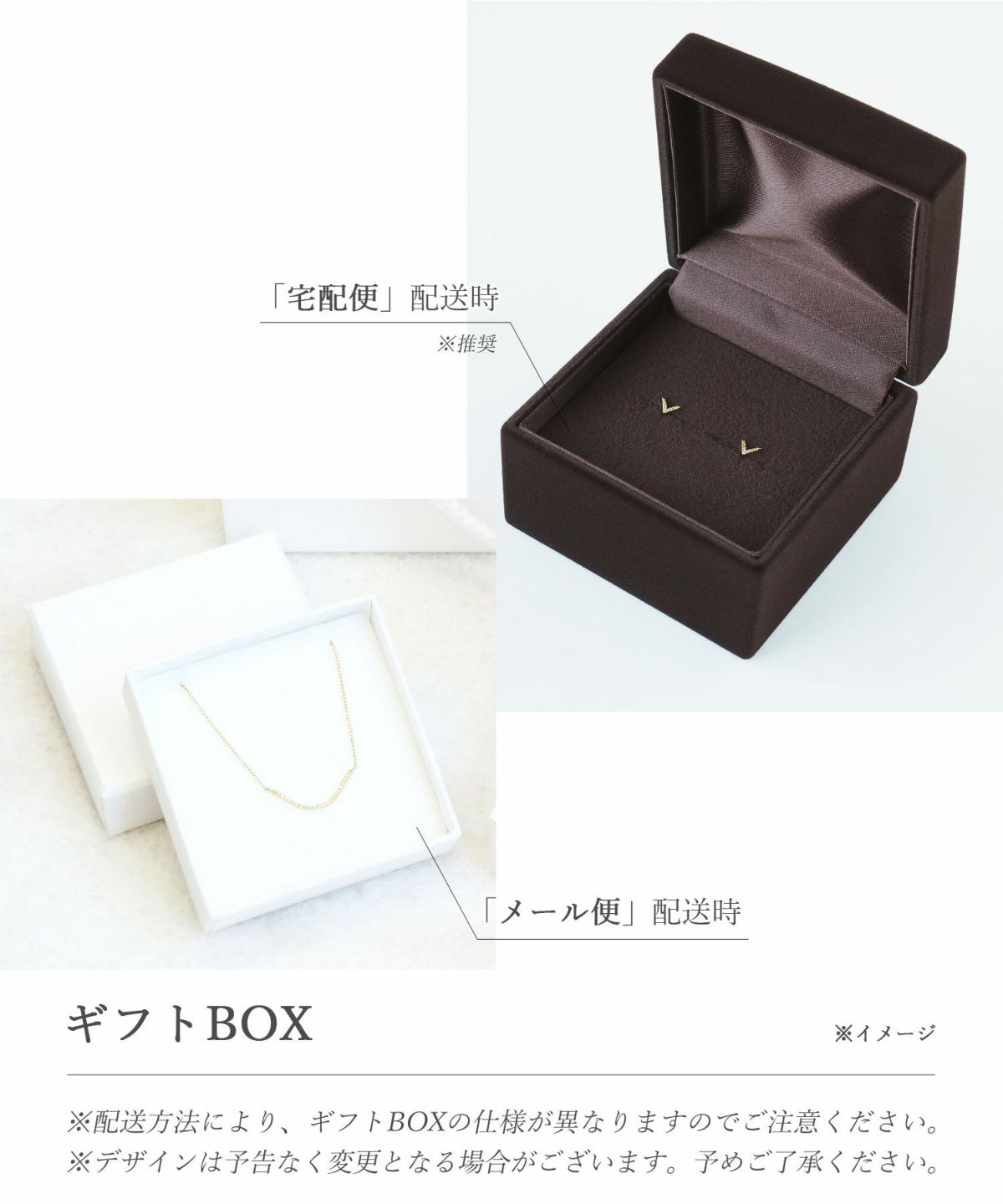K10WGツインカーブダイヤモンドラインピアス【cucia K10 Light Jewelry】