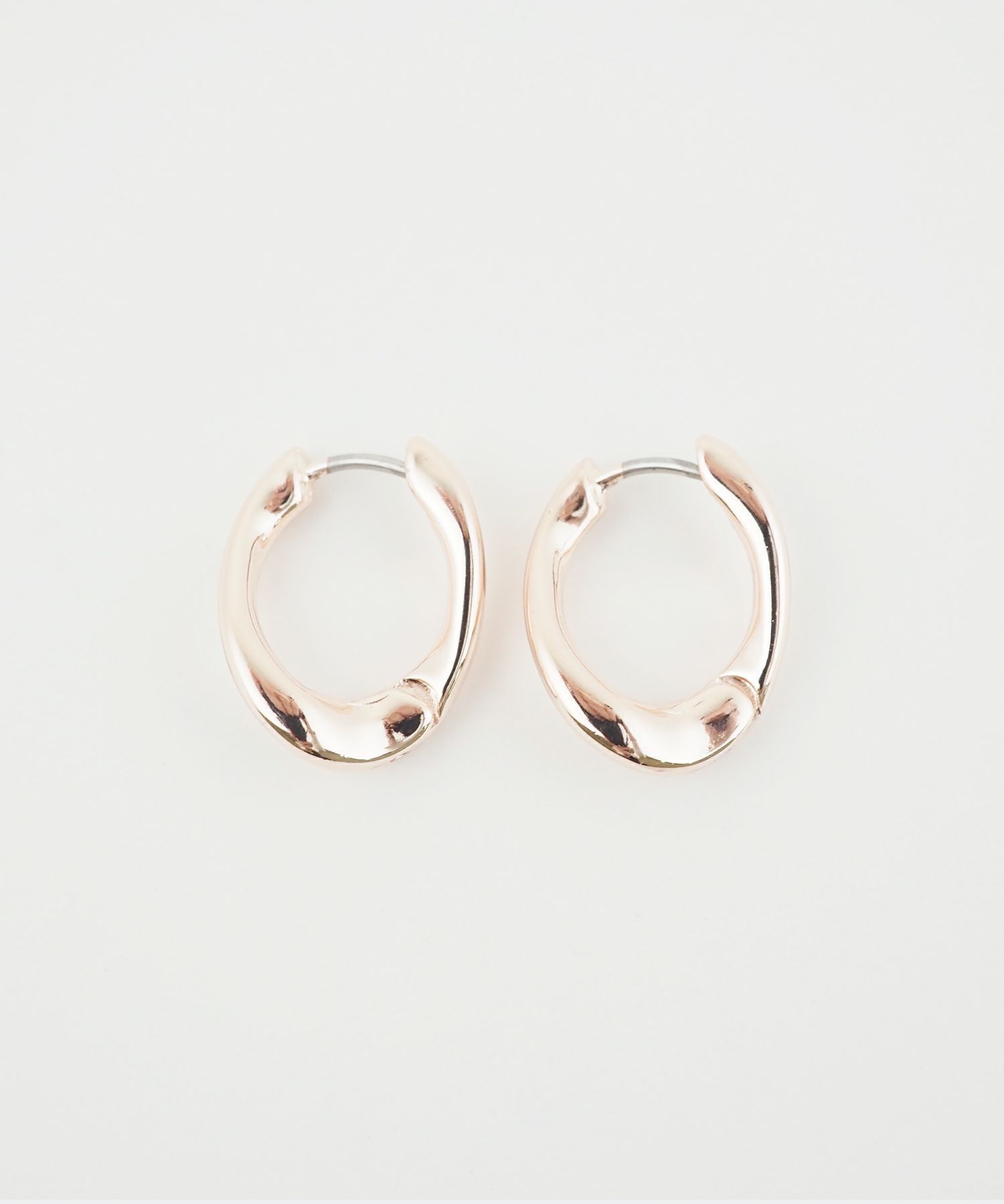 ツイストサージカルステンレスポストピアス