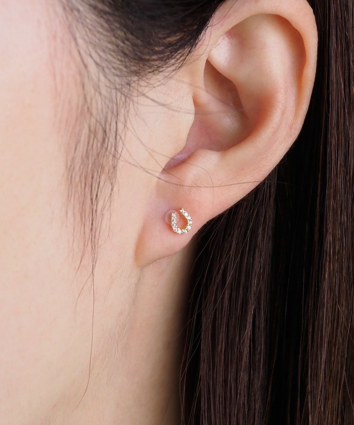 ホースシューK18ポストピアス