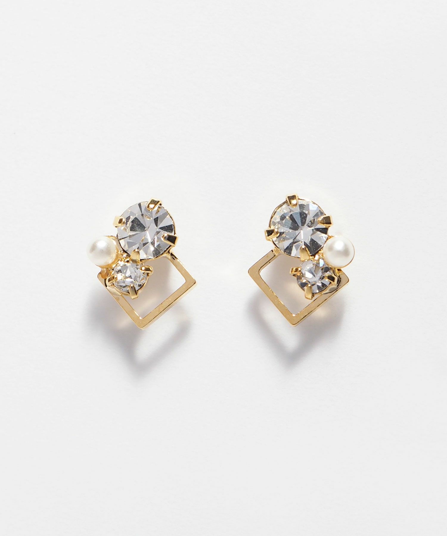 ビジュエア樹脂ポストピアス