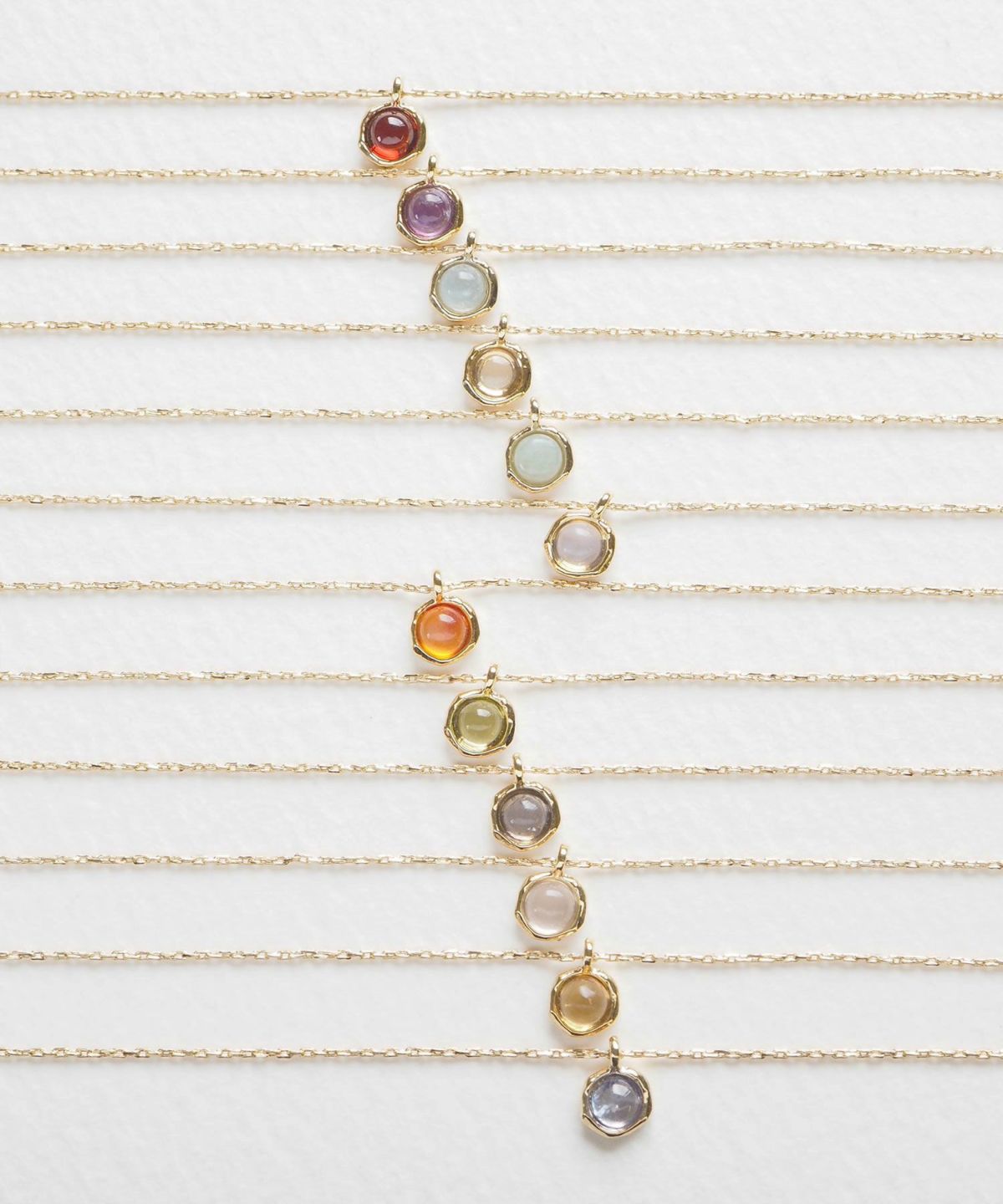 誕生石ネックレス【MUK Dreamy stone】