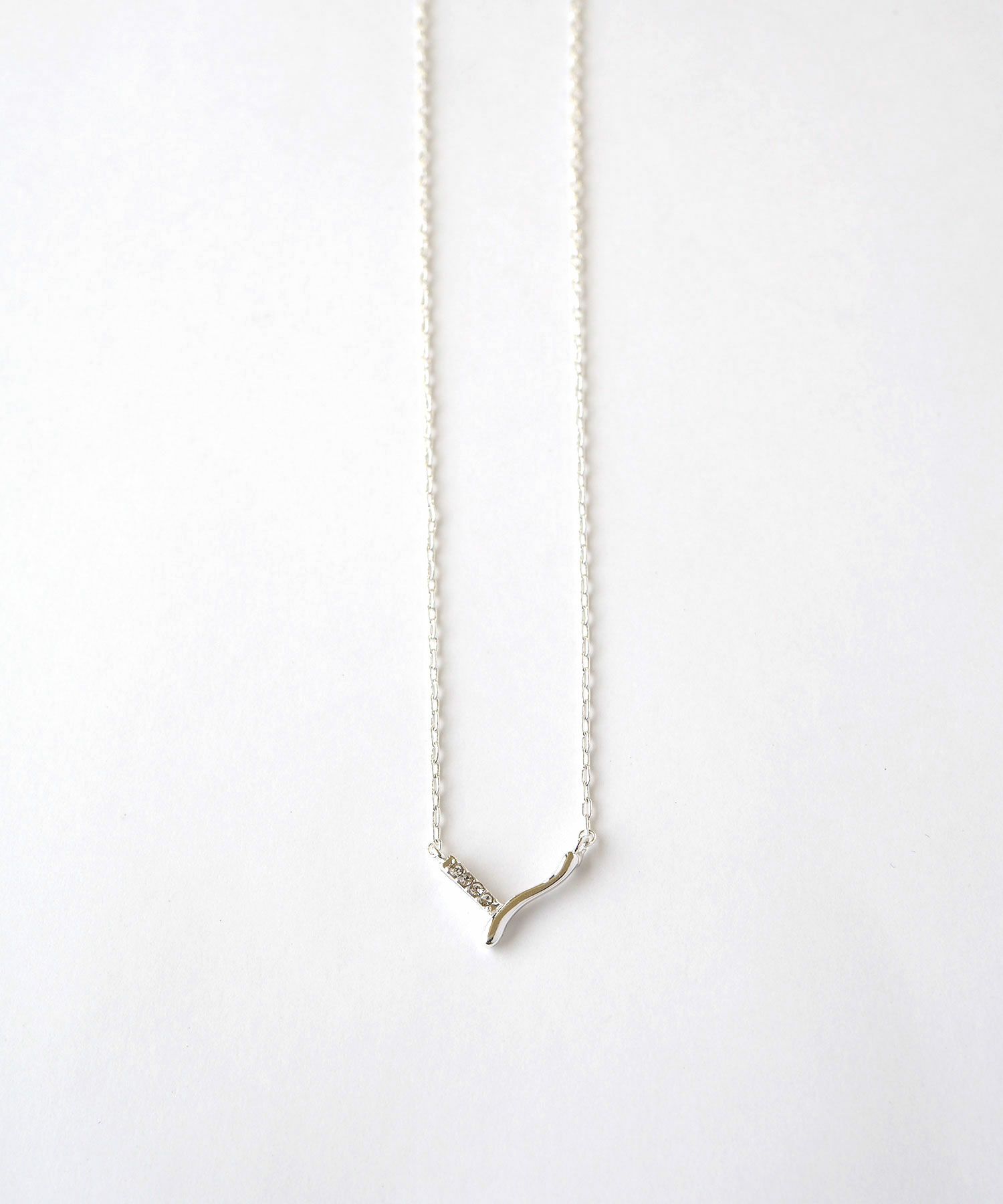 ニュアンスYラインプチペンダント【MUK】