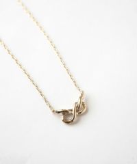 ブラックダブルループネックレス ROOP TOKYO ネックレス DOUBLE BLACK NECKLACE/ダブルブラック