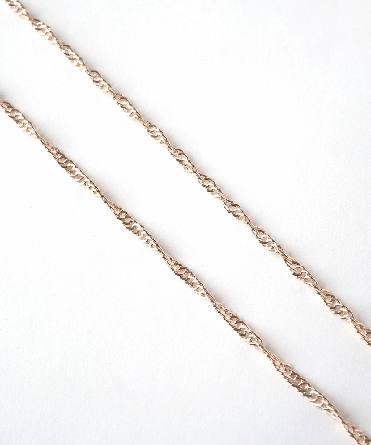 スクリューチェーンネックレス【MUK】