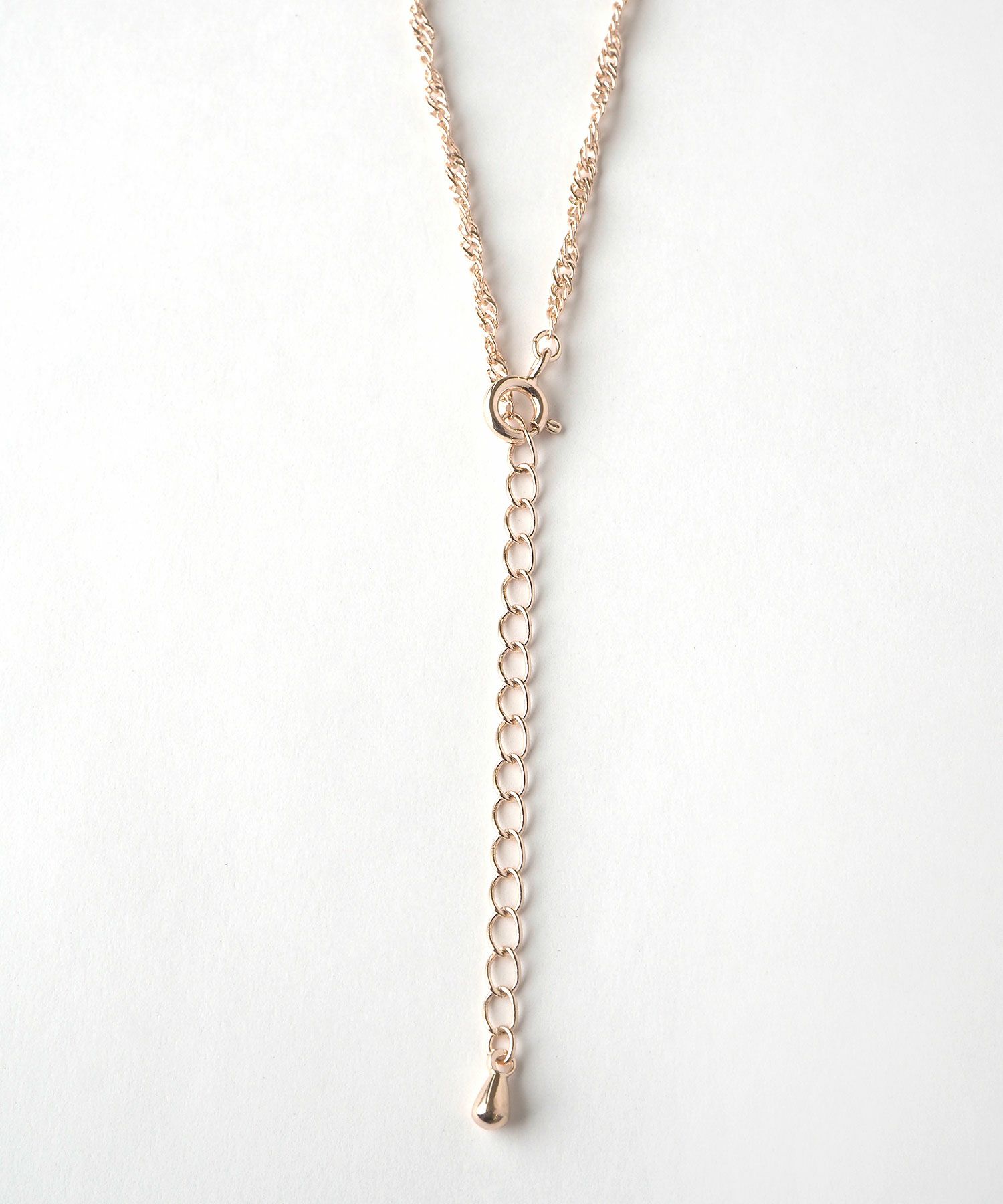 スクリューケーブルチェーンネックレス【MUK】