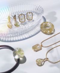 ドライフラワークリアシャイニーネックレス | 【公式】MUK ONLINE SHOP