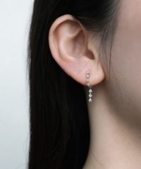 アクセサリー Pear Shaped Stone Ear Charms Pear Shaped Stone Ear Charms