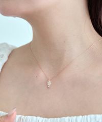 シェルフラワーバーチカルネックレス | 【公式】MUK ONLINE SHOP
