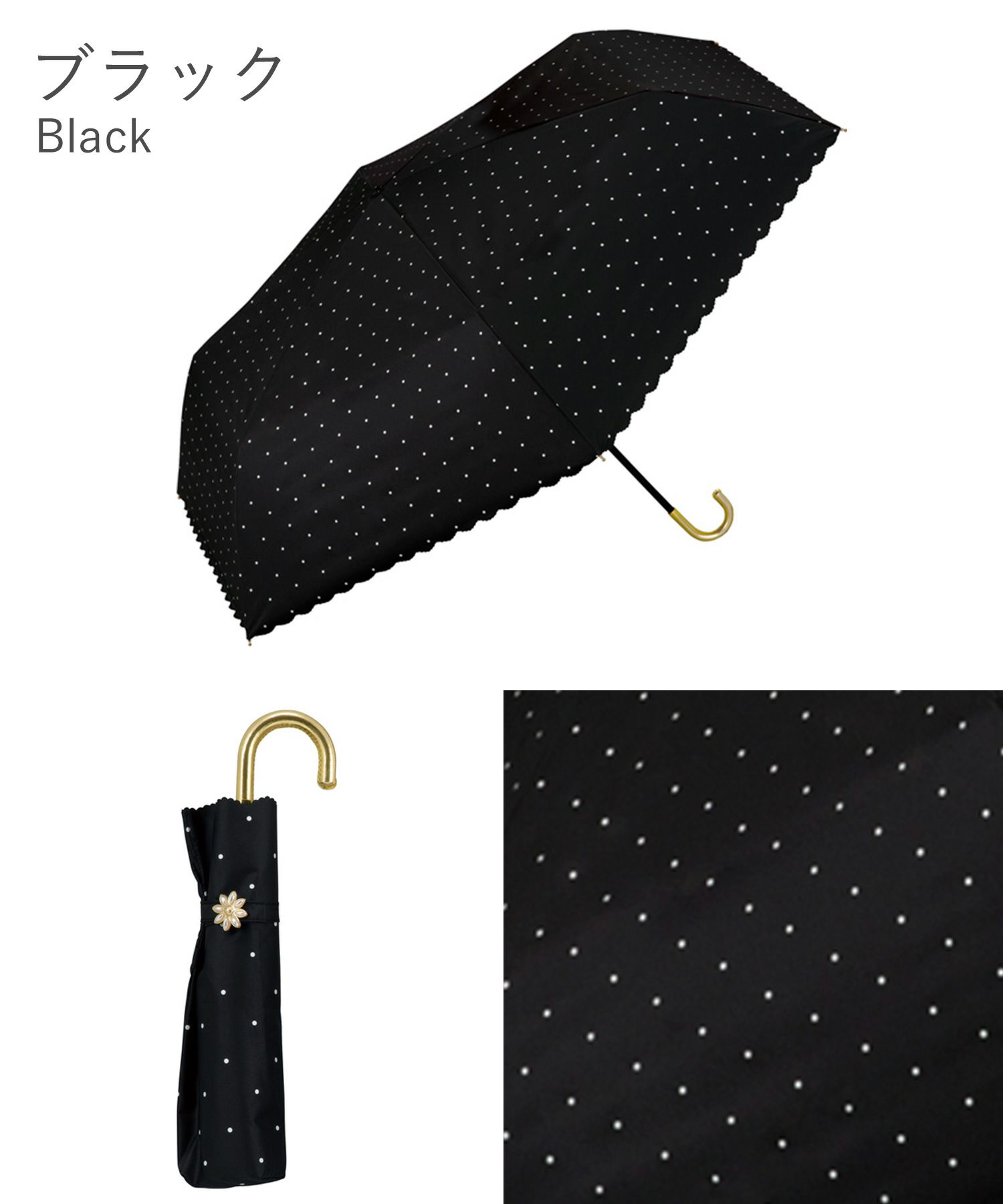 遮光ドットフラワーポイントmini