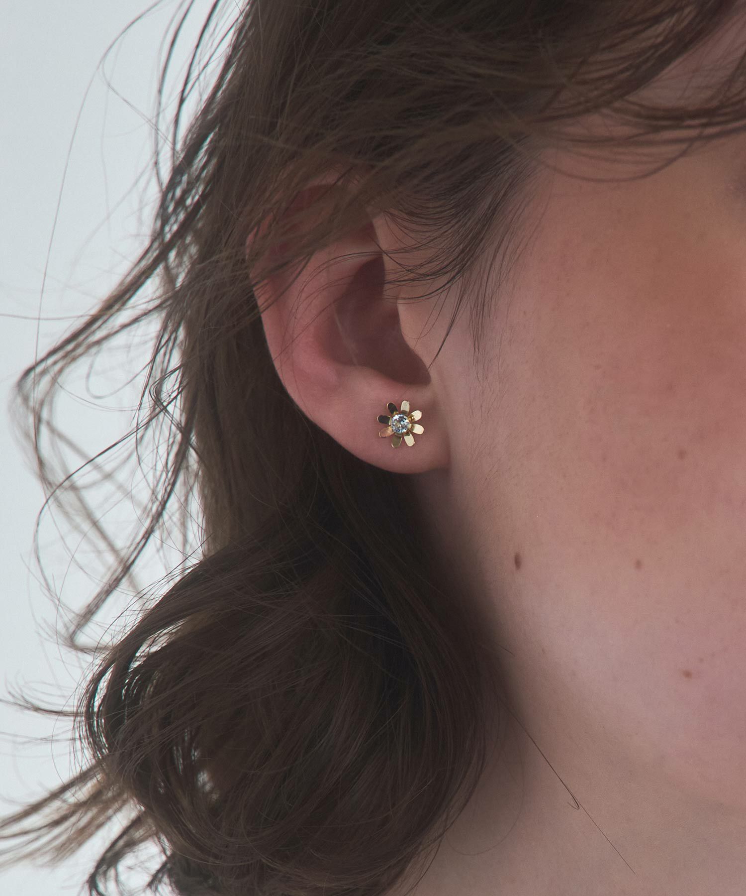 【web限定】[K10]フロラジェムストーンピアス