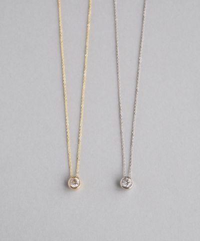 ★レモンクォーツ ペンダントトップ　ティアドロップ型 ニューヨークBORA工房 オープンドロップペンダント【MUK petite charme】 | 【公式