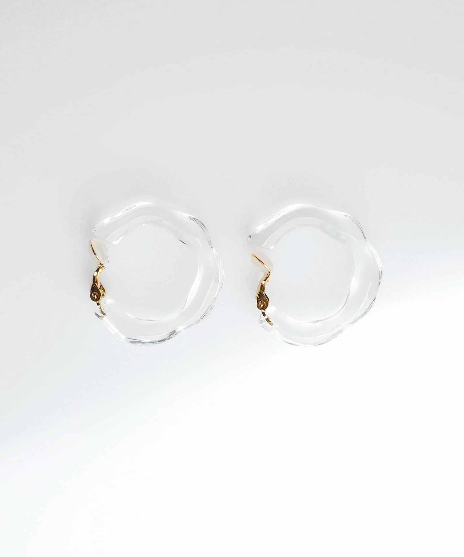 C型クリアIMUFURETイヤリング