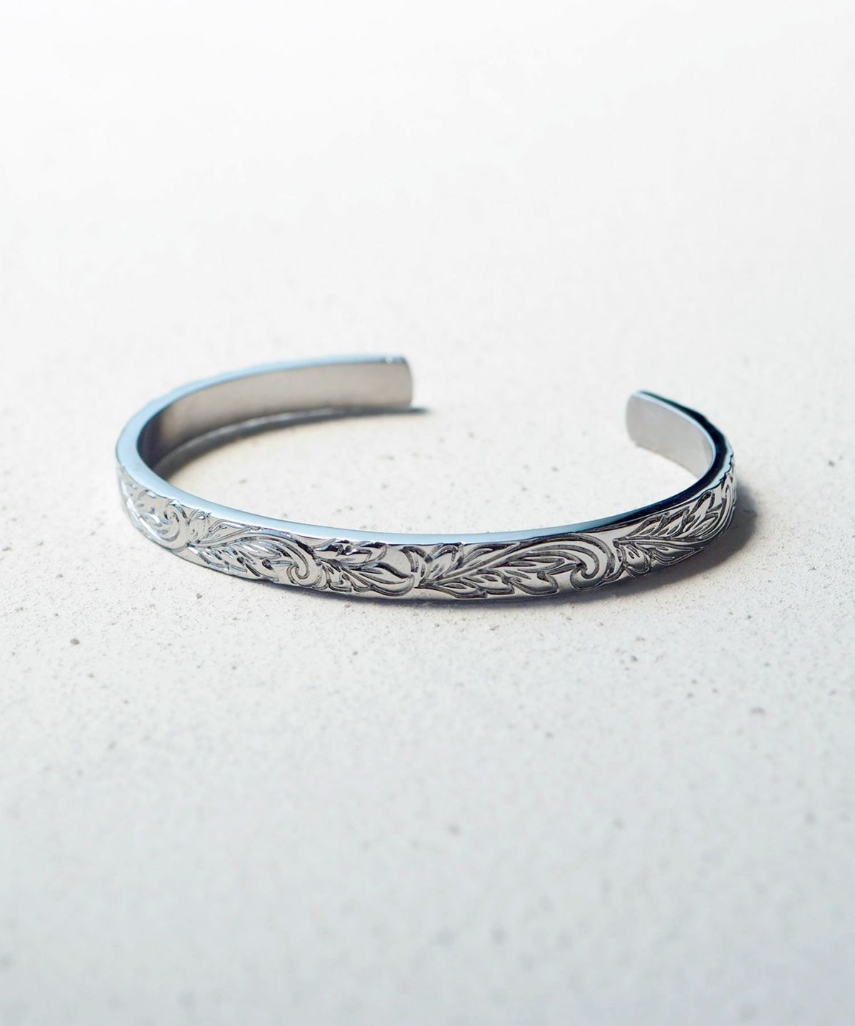 Scroll&Maile Bracelet【Lino*Makana】