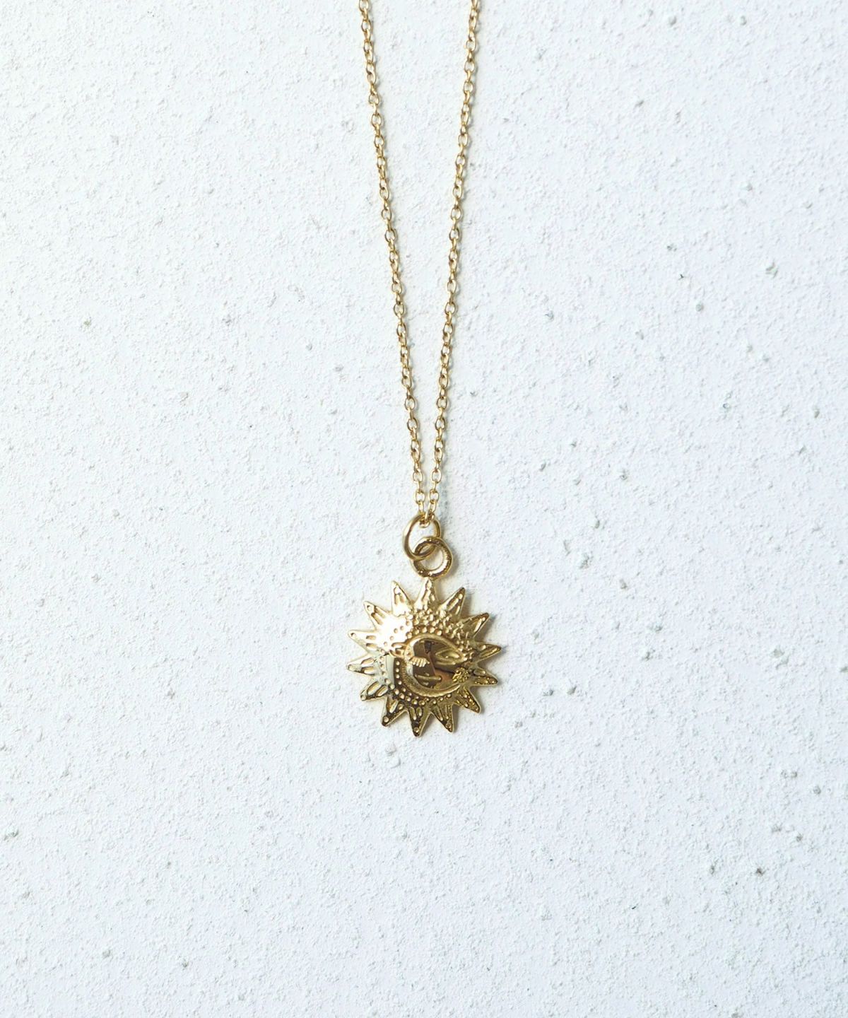 Sun Moon Pendant【Lino*Makana】