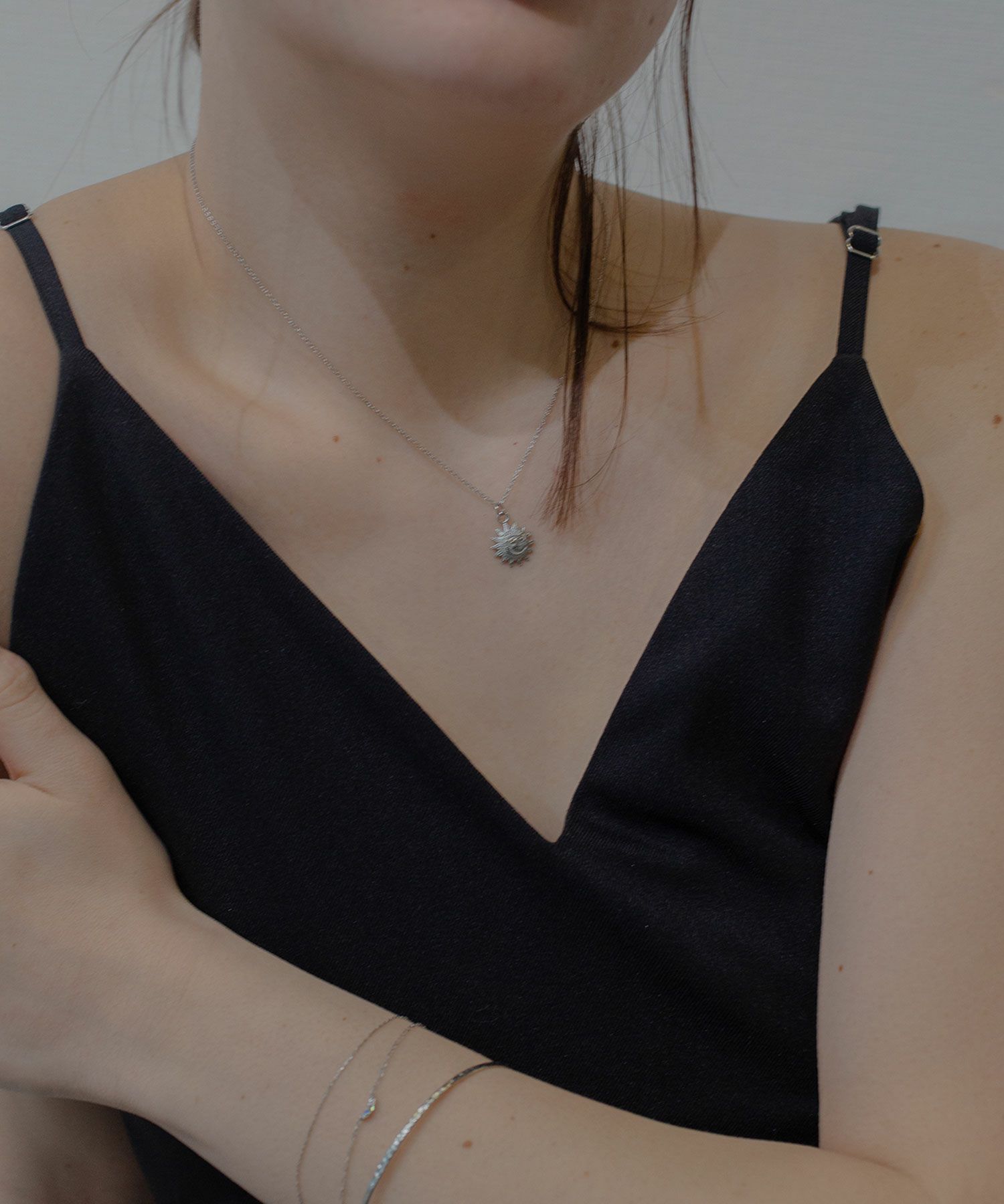 Sun Moon Pendant【Lino*Makana】