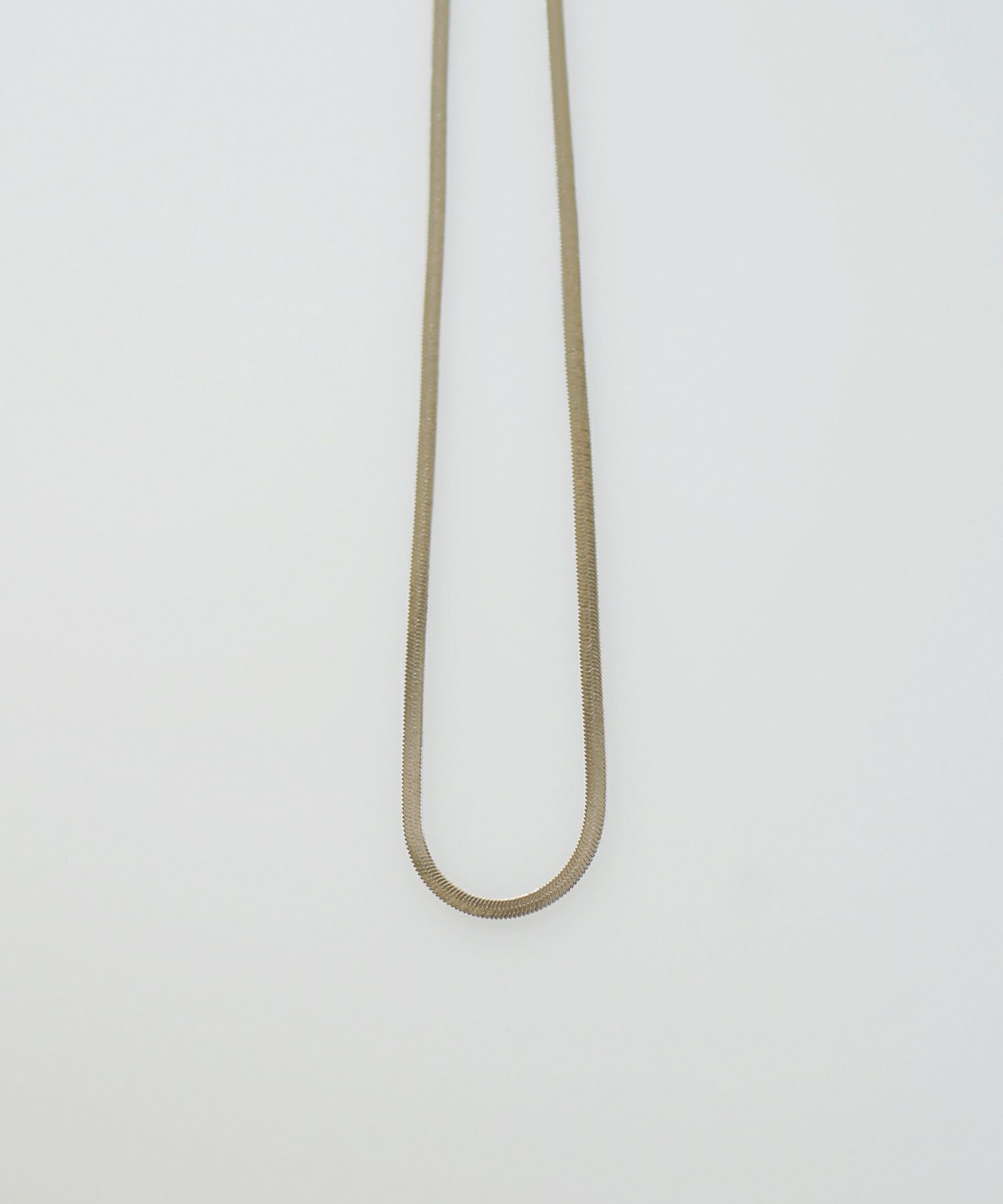 スネークチェーンステンレスネックレス