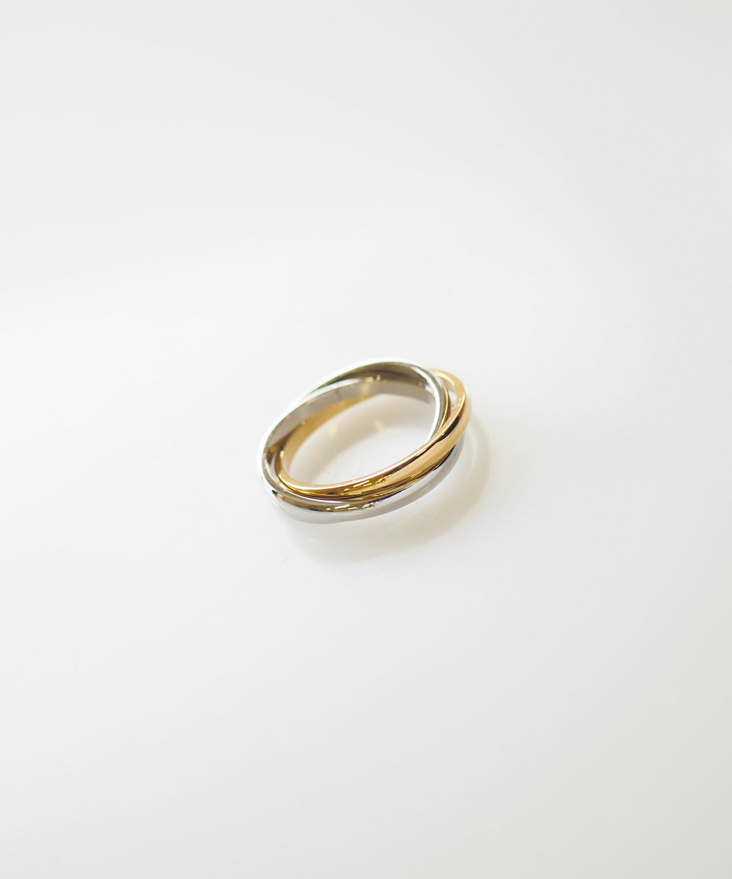 トリプル 3連ステンレスリング