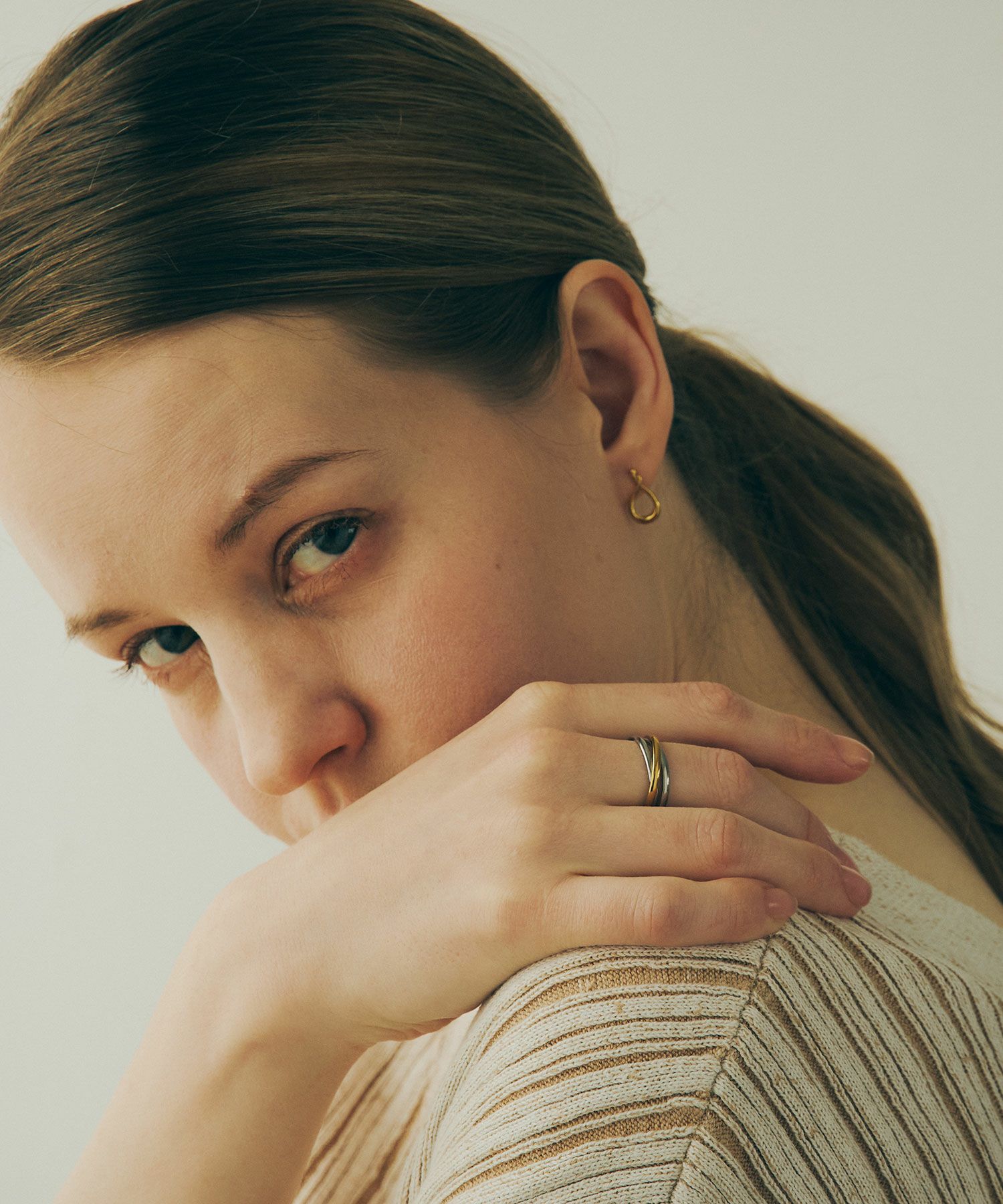 トリプル 3連ステンレスリング