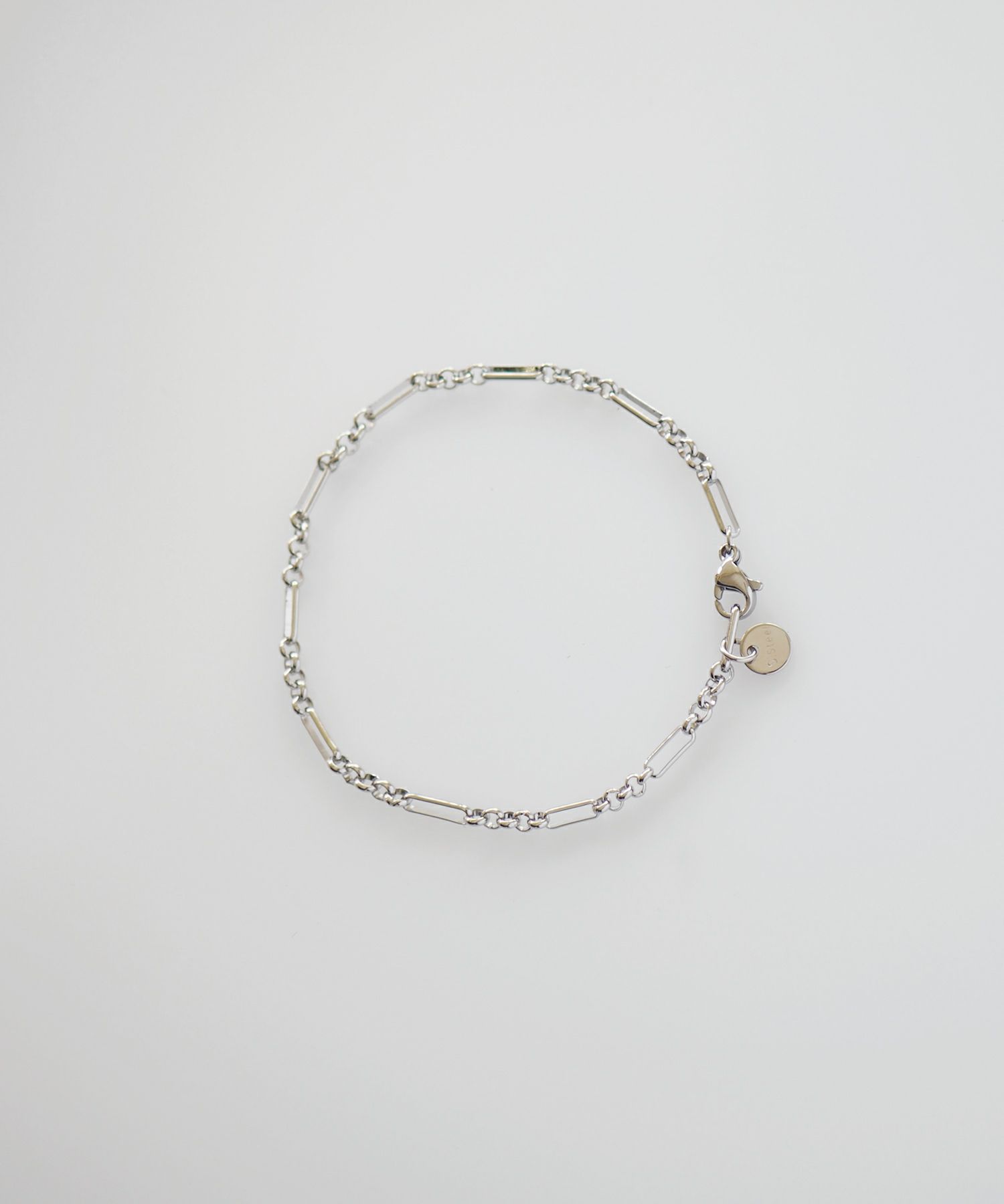 ミックスチェーンステンレスブレスレット